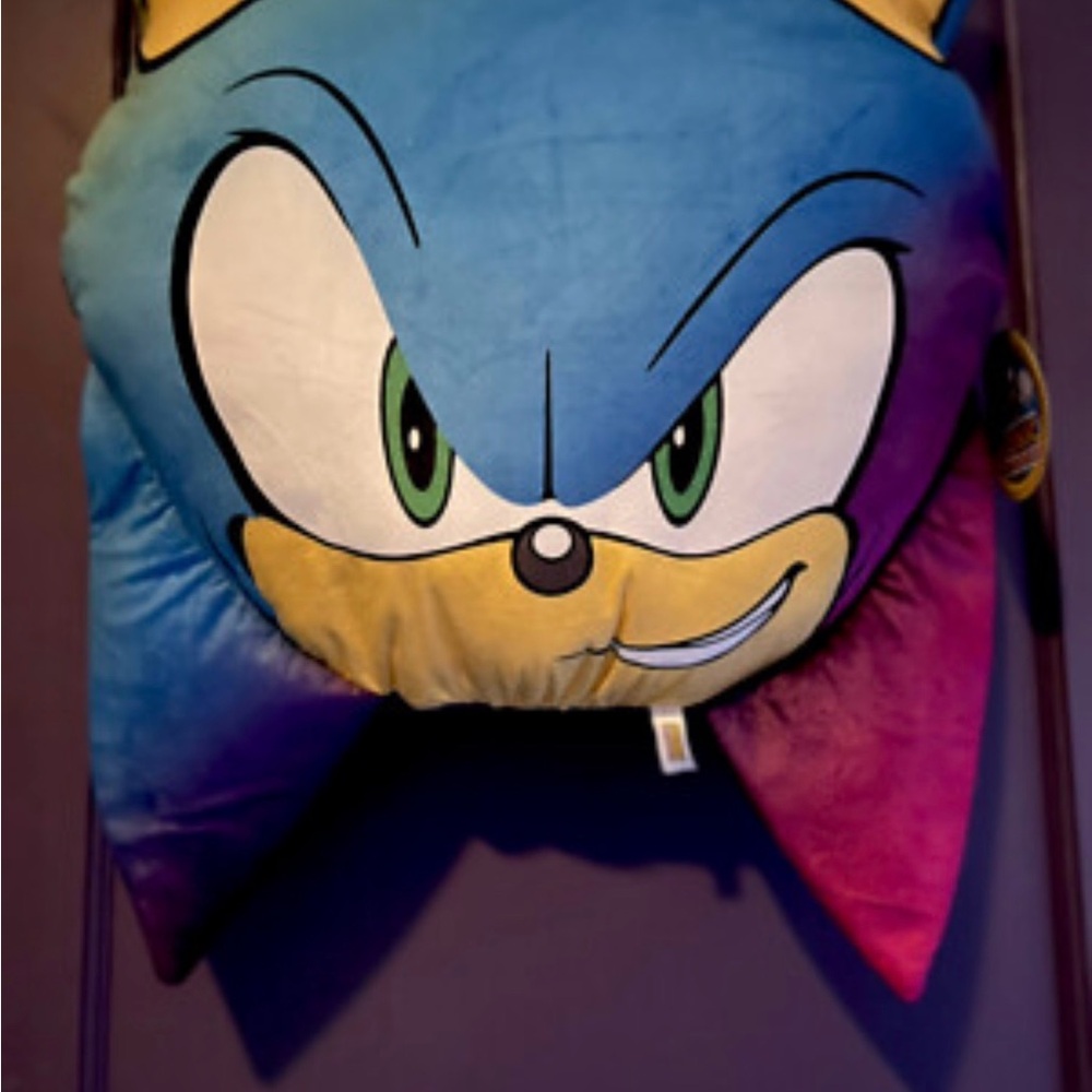 Sonic the Hedgehog22"Rainbow Pillow